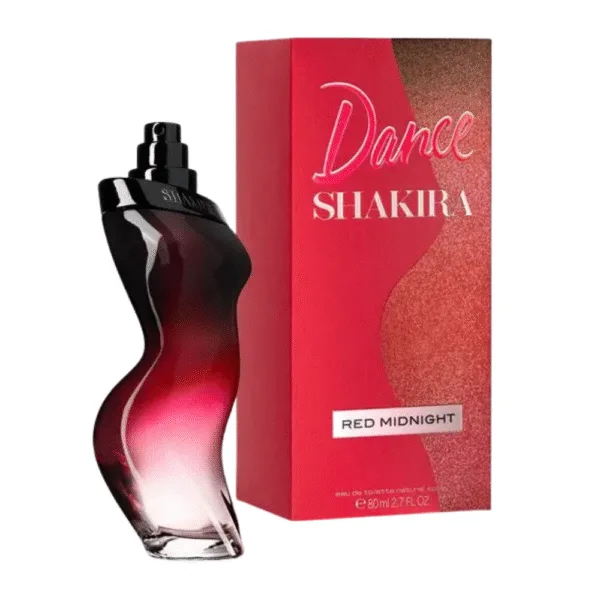 SHAKIRA DANCE RED MIDNIGHT EDT DE 80 ML DAMA